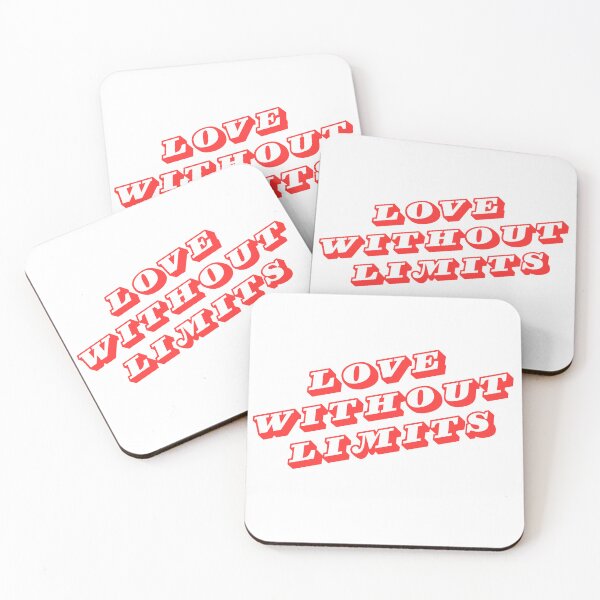 Item preview,  Love Without Limits Positive Quote designed and sold by Happyfreedom.