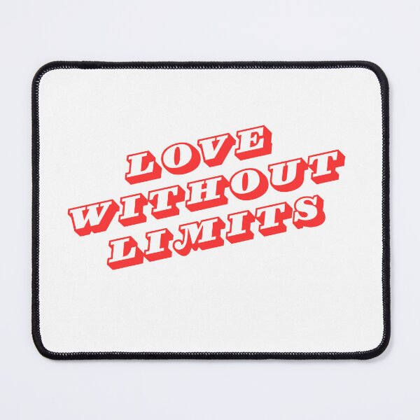 Item preview, Love Without Limits Positive Quote designed and sold by Happyfreedom.