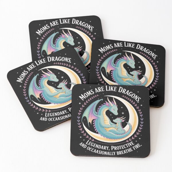 Item preview, Legendary Mothers Day Dragon Moms are Like Dragons designed and sold by PeteHomenick.