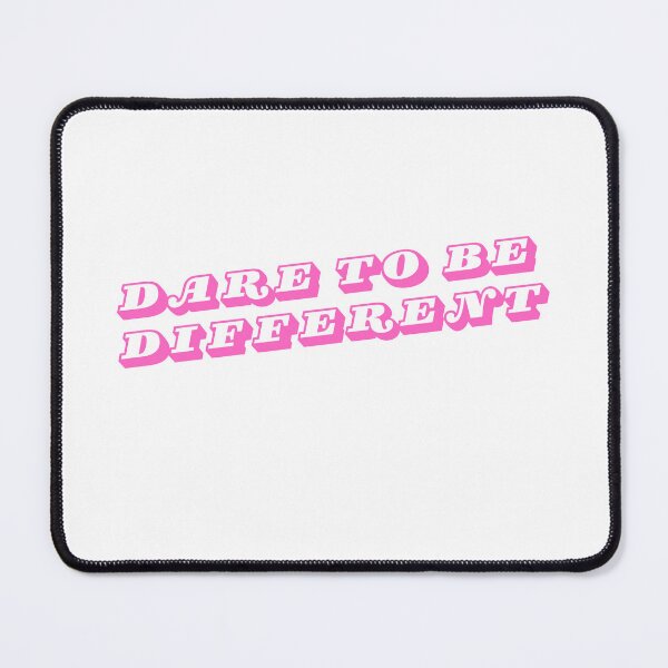Item preview, Dare to Be Different Motivational Quote designed and sold by Happyfreedom.