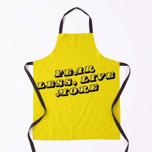 Item preview, Fear Less Live More Inspirational Quote designed and sold by Happyfreedom.