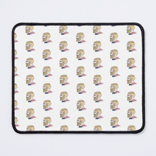 Item preview, American Chad Meme Face designed and sold by CyberRex.