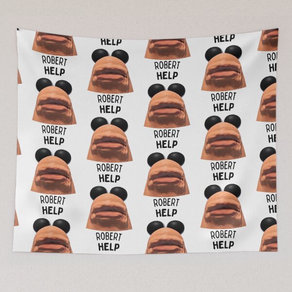 Item preview, Marcus The Worm Robert Help Funny Meme designed and sold by madebycoolsouls.