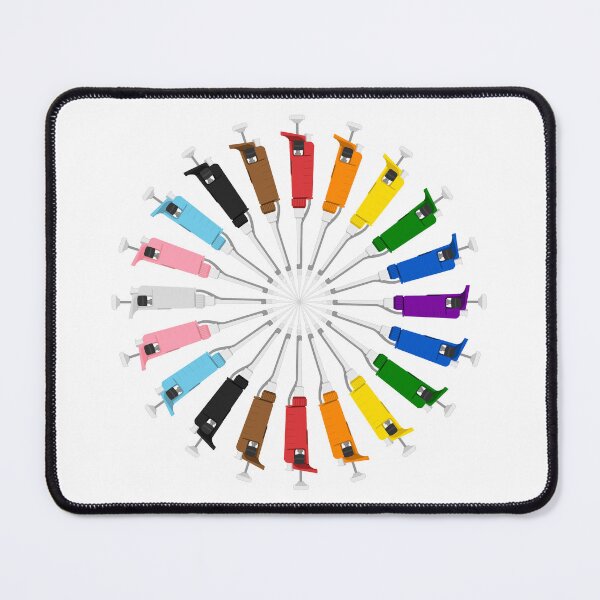 Item preview, Progressive Pride Circle of Micropipettes designed and sold by emmacatwheels.