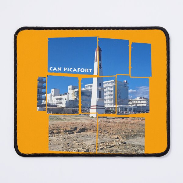 Item preview, Can Picafort beach print designed and sold by Periartwork.
