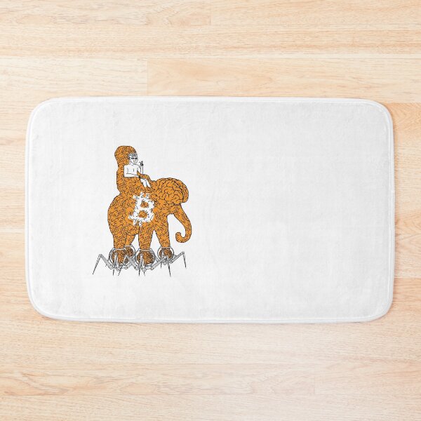 Item preview, Big Brain Wojak Elephant Bitcoin designed and sold by CyberRex.