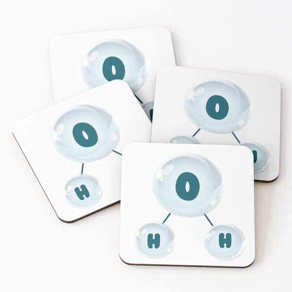 Item preview, H2O Water Molecule | Cute Science Chemistry | Back to School STEM Gift designed and sold by Quitecorner.