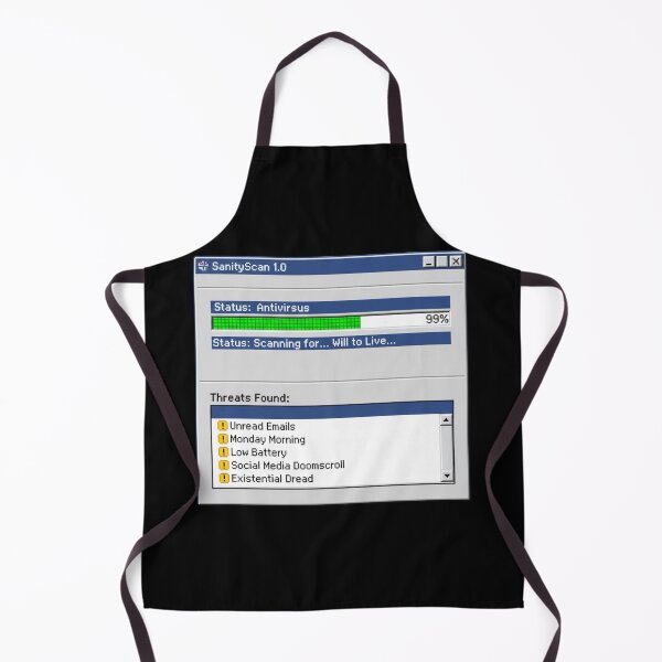 Item preview, Life Antivirus Scan – SanityScan 1.0 Pixel Art Meme designed and sold by Whisky1111.