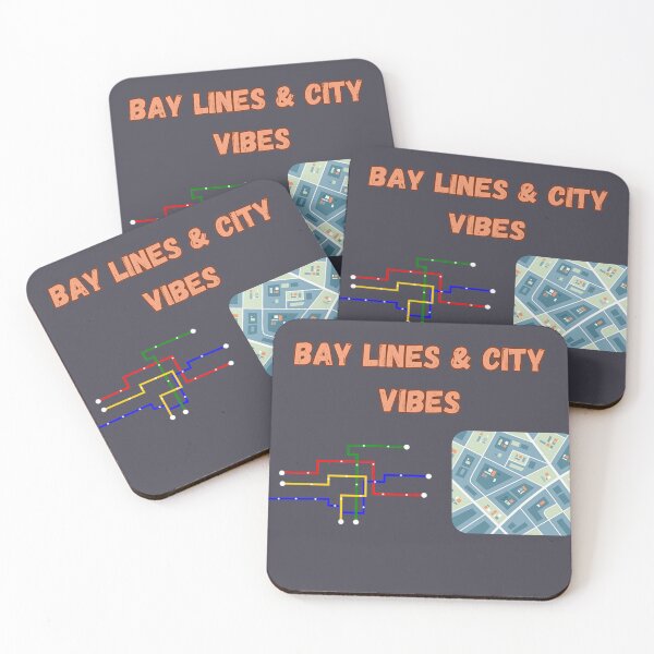 Item preview, Bay Lines & City Vibes designed and sold by Adrianzebrowski.
