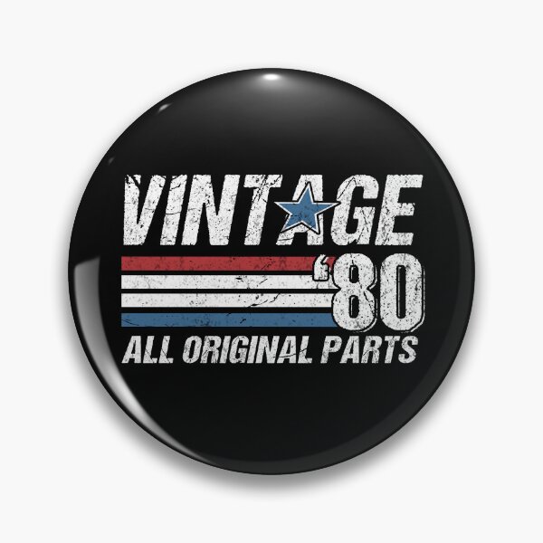 Item preview, Vintage 1980 All Original Parts Retro 45th Birthday Gift designed and sold by FernaRoje.