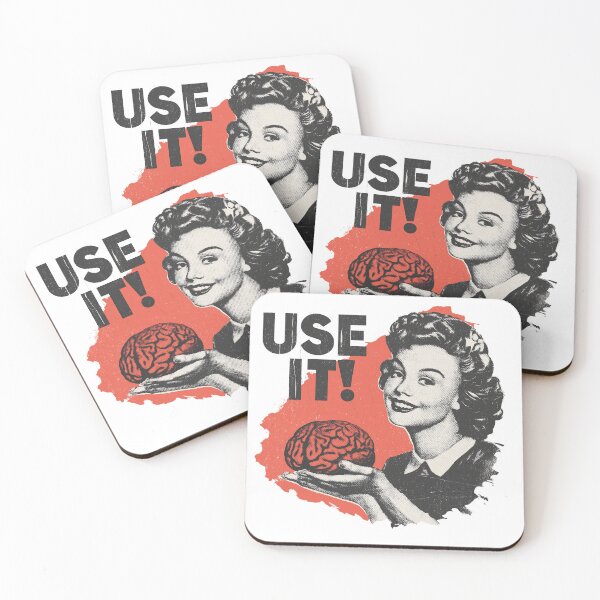 Item preview, Use your brain funny design designed and sold by HEXANDGLOSS.