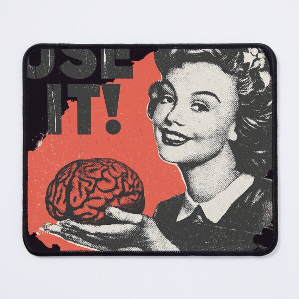 Item preview, Use your brain funny design designed and sold by HEXANDGLOSS.