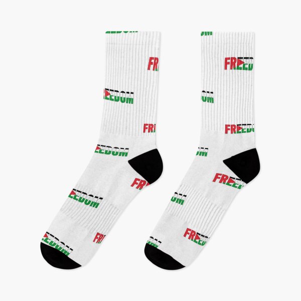 Item preview, Freedom Palestine Flag Colors Typography designed and sold by EchoPrint Co..