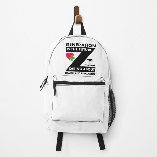 Item preview, Generation Z Future Design | Health and Education Awareness Graphic | Gen Z Caring About Wellness & Learning designed and sold by MONTRIS.