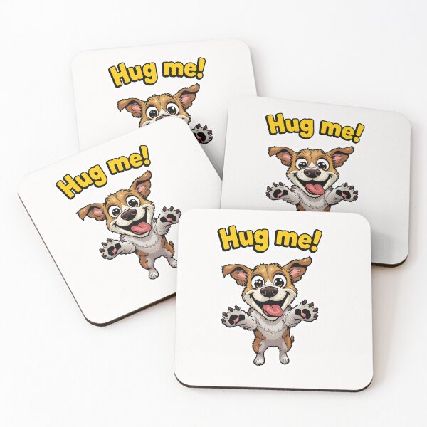 Item preview, Cheeky Pup Says Hug Me! designed and sold by Multiduck.