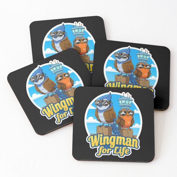 Item preview, Bird Memes - Wingman for Life designed and sold by nature. electrified..