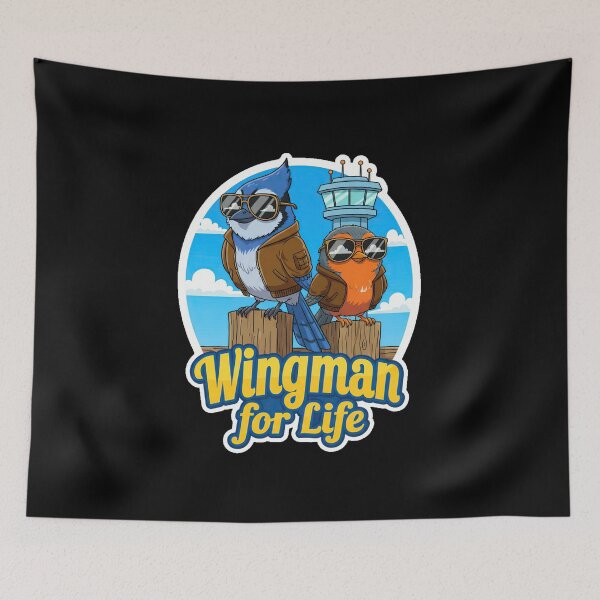 Item preview, Bird Memes - Wingman for Life designed and sold by nature. electrified..
