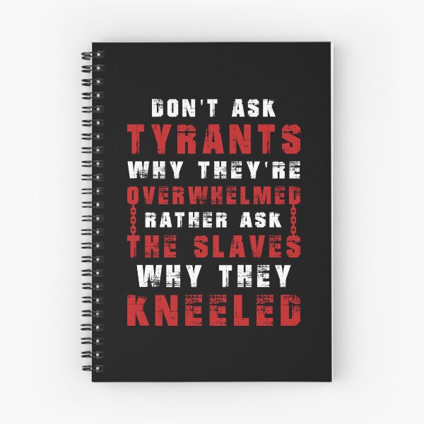 Item preview, Don’t Ask Tyrants Quote – Bold, Powerful, Thought-Provoking Typography designed and sold by ArtimShop.