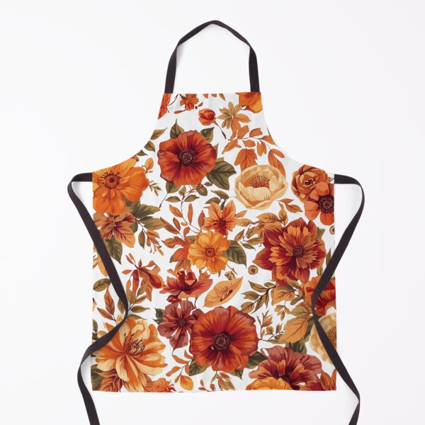Item preview, Autumn Floral Seamless Pattern with Chrysanthemums, Sunflowers & Dahlias designed and sold by TheDreamAtelier.