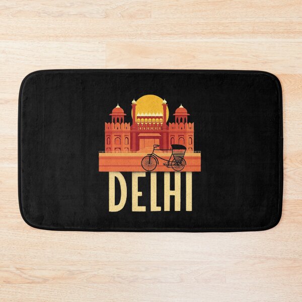 Item preview, Delhi – Red Fort & Riksha Design designed and sold by Meiersbeste.