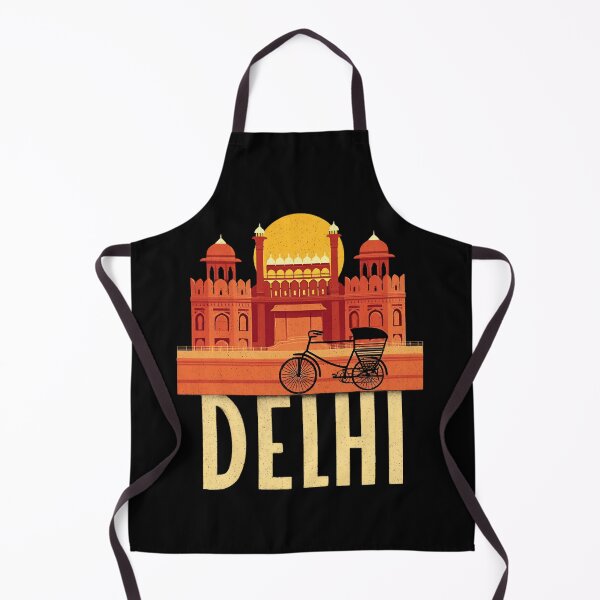 Item preview, Delhi – Red Fort & Riksha Design designed and sold by Meiersbeste.