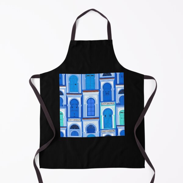 Item preview, Doors of Chefchaouen - Blue Moroccan Doors Seamless Pattern designed and sold by Digital Dreams Arts.
