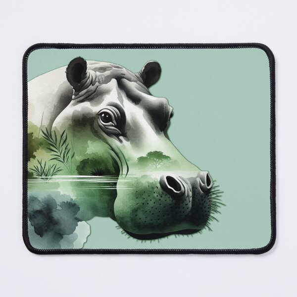Item preview, Essence of the Wild - The Hippo (III) designed and sold by nature. electrified..