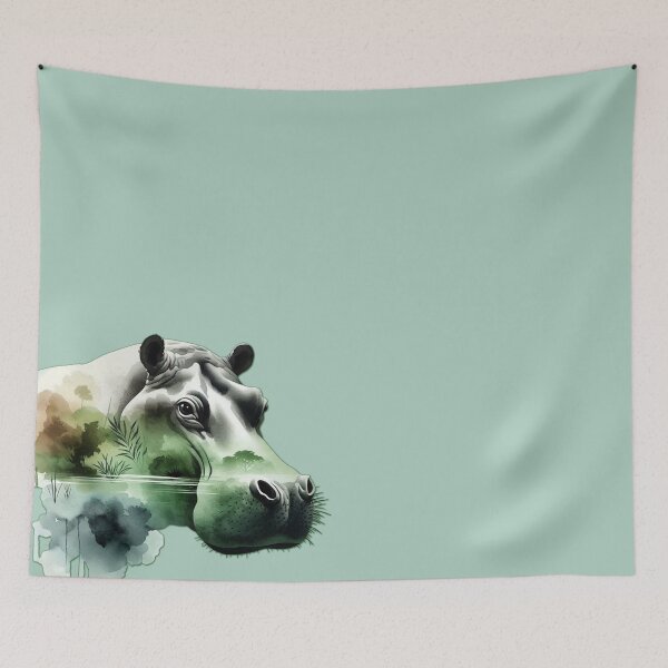 Item preview, Essence of the Wild - The Hippo (III) designed and sold by nature. electrified..