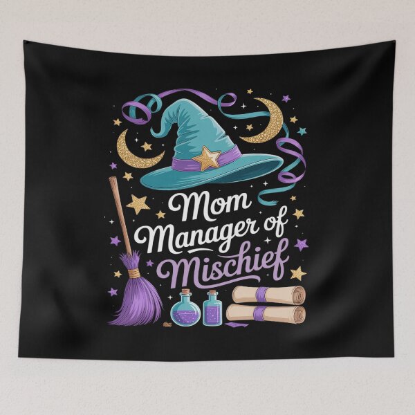 Item preview, Mom Manager of Mischief Mother's Day Funny Women Magical designed and sold by procionartss.