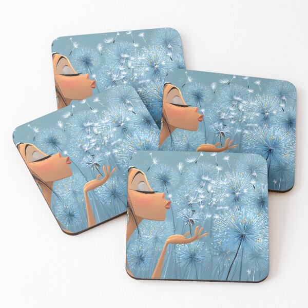Item preview, Enchanting Dandelion Dreams in Soft Blue Tones designed and sold by Artessie.
