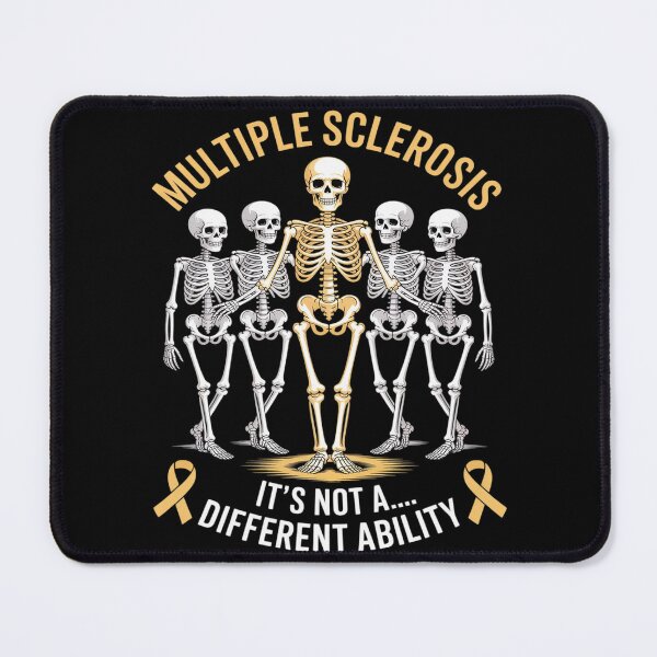 Item preview, Multiple Sclerosis It's Not A Disability Funny Dab Skeleton designed and sold by procionartss.