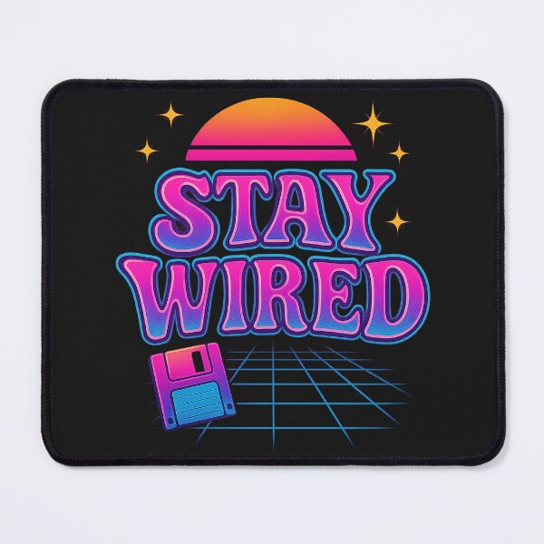 Item preview, Stay wired Retro Vintage designed and sold by LeoZitro.