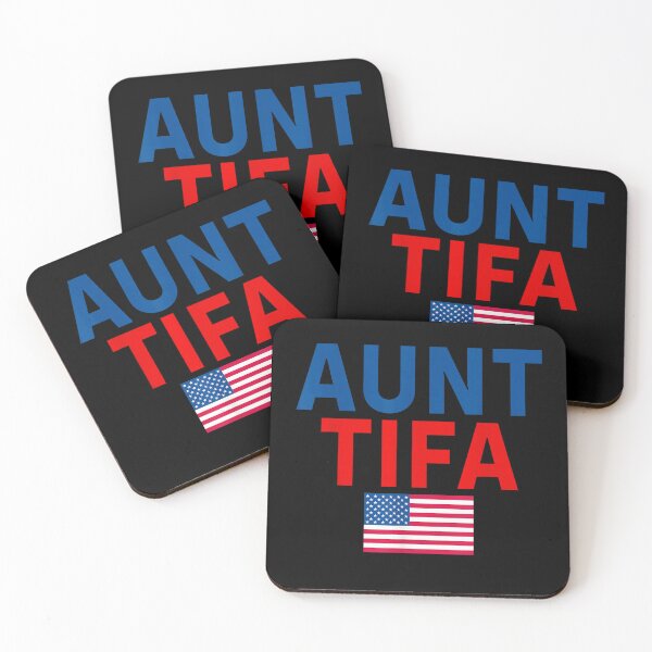 Item preview, Aunt Tifa American Flag Meme designed and sold by BASKF.
