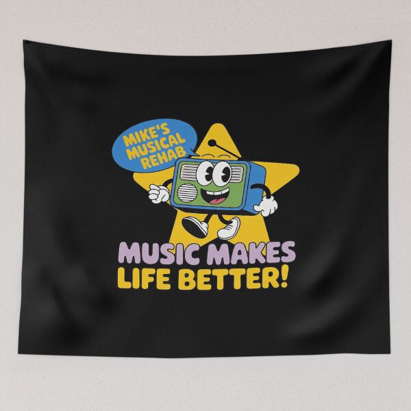 Item preview, Music Makes Life Better designed and sold by procionartss.