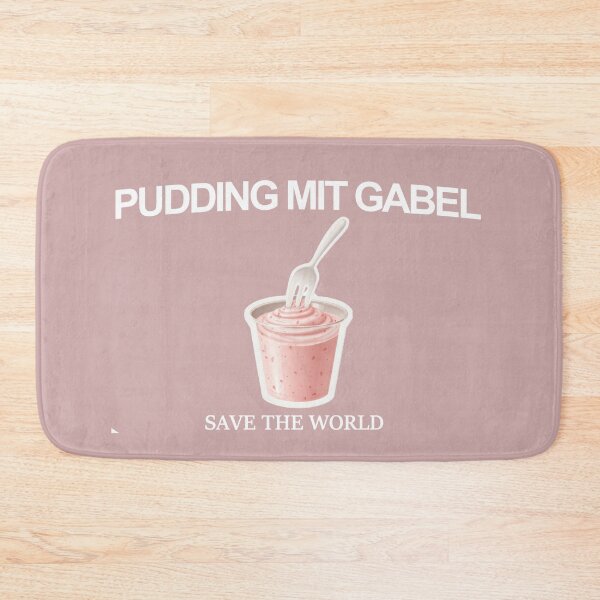 Item preview, Strawberry Pudding Mit Gabel designed and sold by Pudding4World.