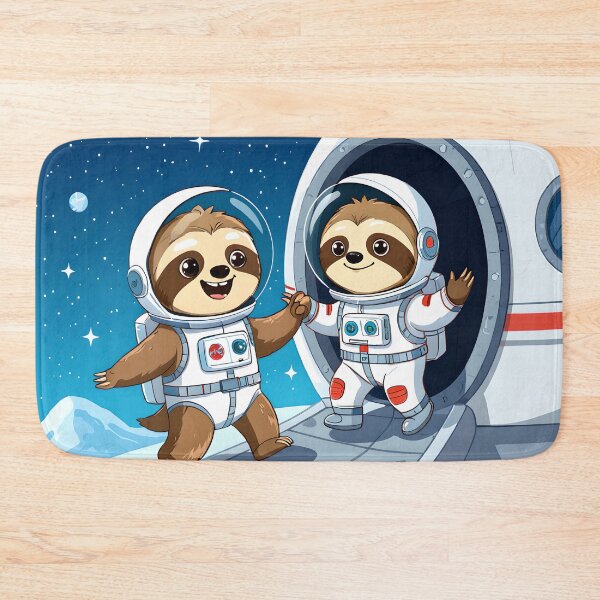 Item preview, slothnauts in space ship exploring the universe designed and sold by SmashingDeals.