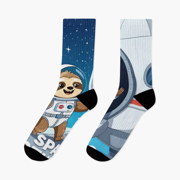Item preview, slothnauts in space ship exploring the universe designed and sold by SmashingDeals.