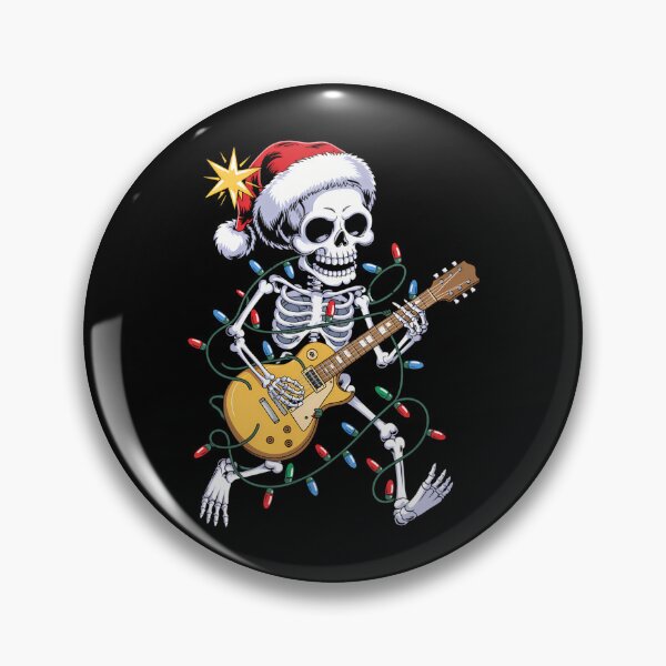 Item preview, Christmas Skeleton Santa Rock Hand Xmas designed and sold by blueyeeti.