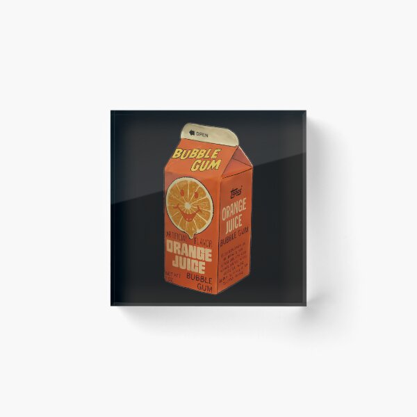 Item preview, Orange Juice Bubble Gum Sticker designed and sold by beluovera.