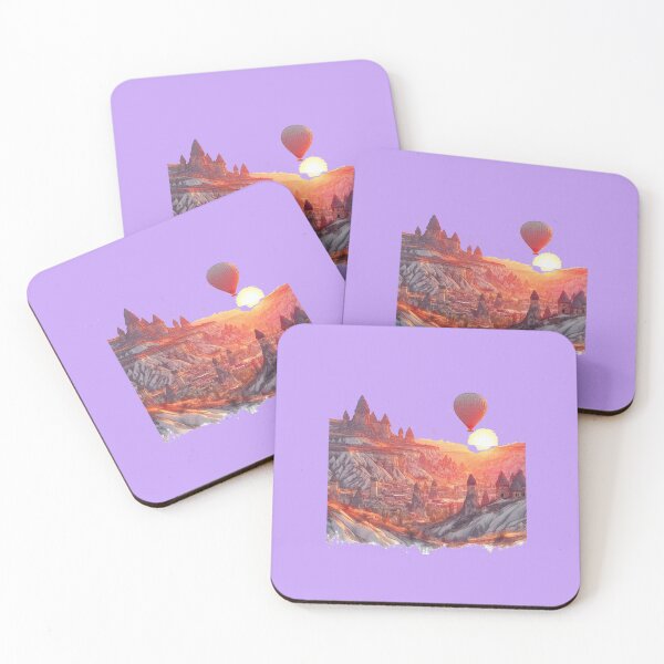 Item preview, Cappadocia Turkey Sunset Valley 3D Sketch ,  designed and sold by PaintMeWorld.