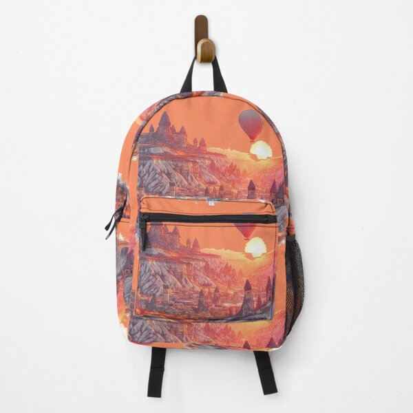 Item preview, Cappadocia Turkey Sunset Valley 3D Sketch , designed and sold by PaintMeWorld.
