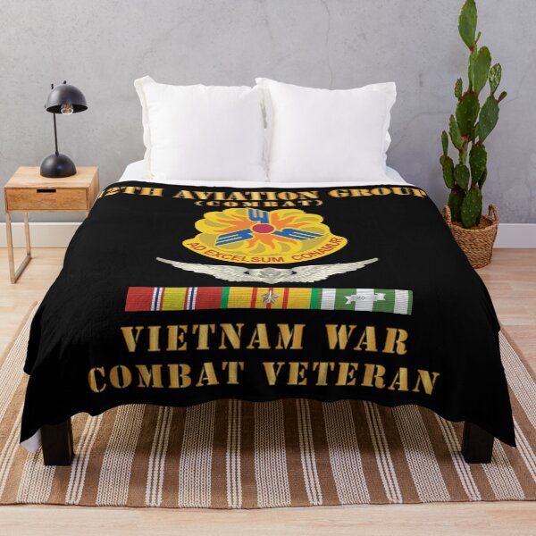 Item preview, Army - 12th  AVN Group, Combat -  DUI - Aircrew, Vietnam War - Veteran VN SVC X 300 designed and sold by Military Insignia Products.