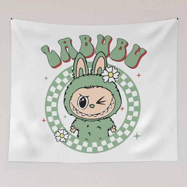 Item preview, Cute Green Labubu designed and sold by BrownHorse90s.
