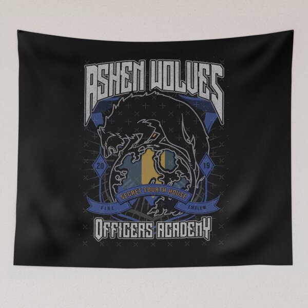 Item preview, Ashen Wolves Crest designed and sold by HUGLEPAGEas4.