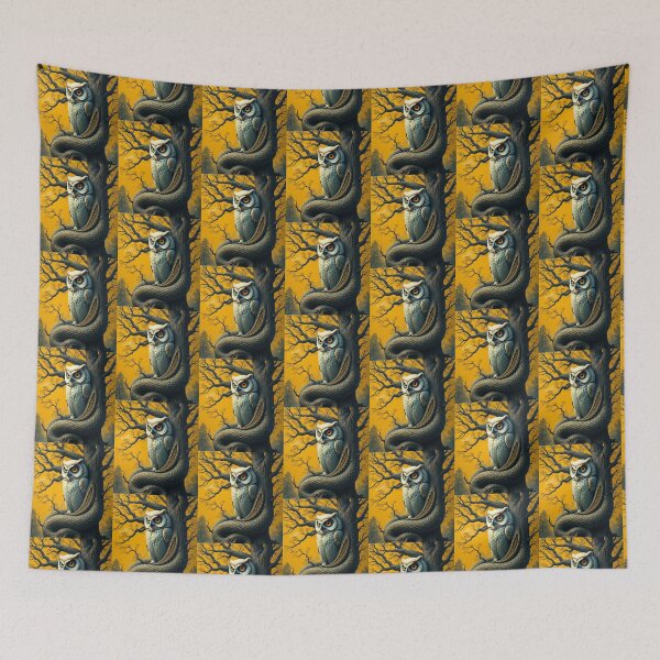 Item preview, CRAZY OWL 4 designed and sold by LaGalleria-BNS by Moses Benson Gallery.