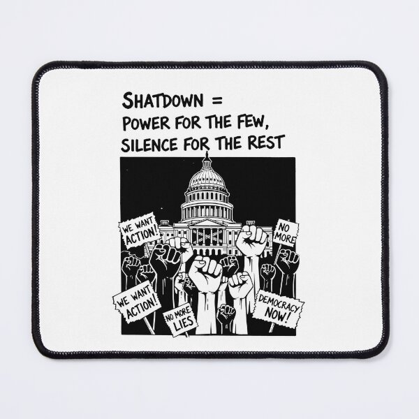Item preview, Protest Signs Cry Out for Democracy at the U.S. Capitol designed and sold by SplashTastic.