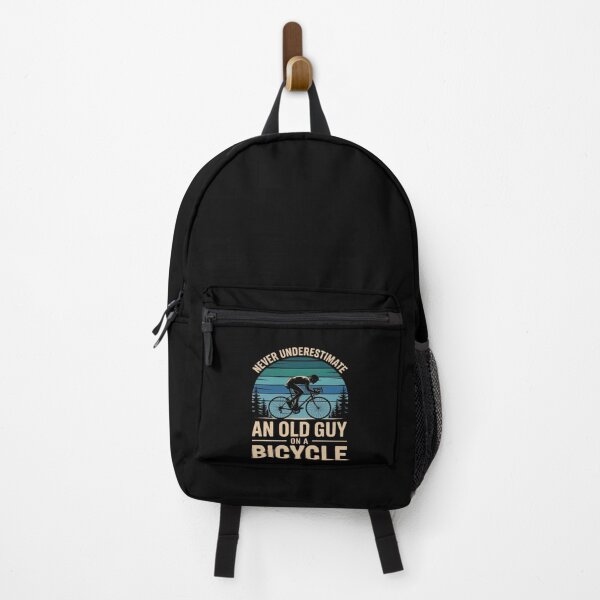 Item preview, Never Underestimate An Old Guy On A Bicycle Funny Cycling designed and sold by itsnothatweird.