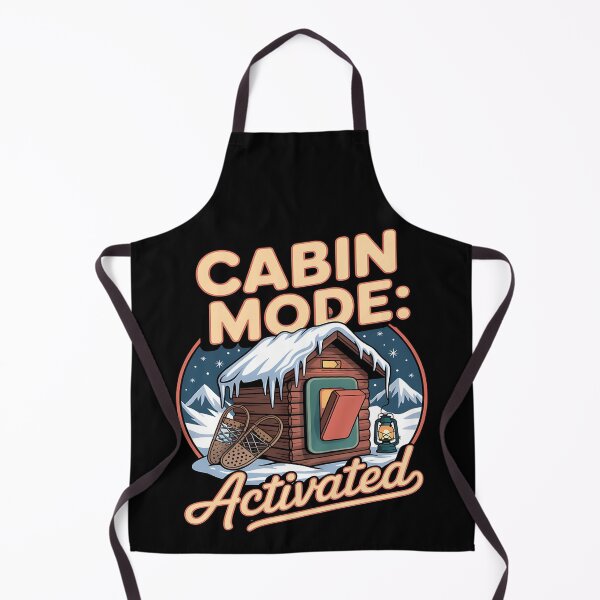 Item preview, winter cabin - cabin life - cozy cabin - mountain cabin - snowy cabin - log cabin vibes - rustic cabin - cabin in the woods - cabin living - cabin fever - ski lodge vibes - winter wanderlust designed and sold by JansenGS.