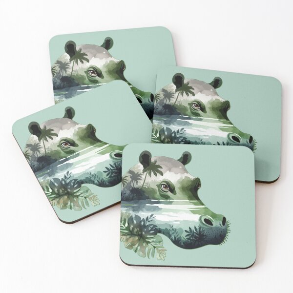 Item preview, Essence of the Wild - The Hippo (II) designed and sold by nature. electrified..