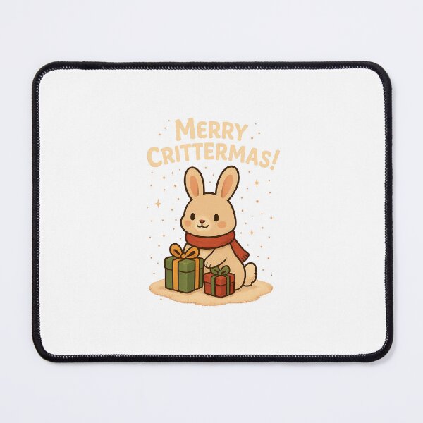 Item preview, Merry Christmas Bunny – Cute Holiday Rabbit Illustration designed and sold by SkyDesigner77.
